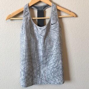 Nike workout tank with built in sports bra